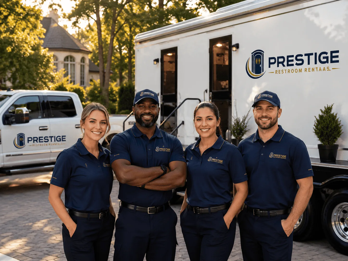Trusted Luxury Portable Restrooms company in Cuney, TX